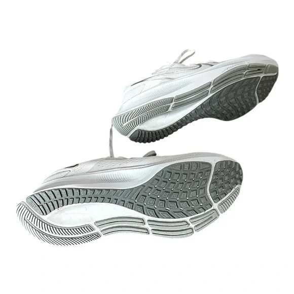 WMNS Nike Air Zoom Pegasus 38 White Silver Size 8.5 - Picture 5 of 12